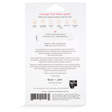 Back Image of KOOSHOO plastic-free round hair ties mini 12 pack black #color_black