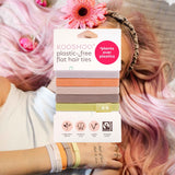 retail best-selling plastic-free sustainable eco hair ties - top selling hair accessories #color_bright-spark