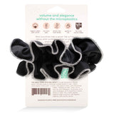 retailer organic cotton eco friendly ruffle scrunchie #color_tuxedo