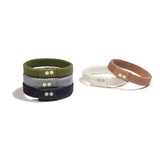 KOOSHOO organic hair ties classic colors stacked #color_classics