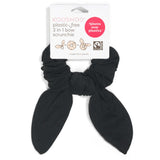 popular bow scrunchie hair ties for wholesale B2B #color_black