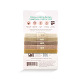 wholesale b2b plastic-free hair ties for blonde hair, light neutral palette for fine or thick hair #color_blond