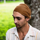 wholesale mens headbands #color_cocoa-brown