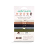 wholesale b2b organic hair ties classic colors stacked #color_classics
