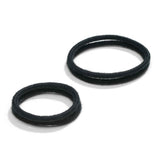 Wholesale organic hair ties precision sizing braids no damage #color_black