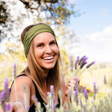 wholesale organic cotton head wraps #color_olive-branch