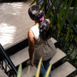 wholesale scrunchies for thick, kinky, coily, black hair #color_pink-beet