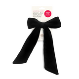 Plastic-free Satin Bow Scrunchies