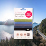 retail best-selling plastic-free sustainable eco hair ties - top selling hair accessories #color_sea-to-sky