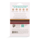 best selling hair ties wholesale #color_warm-earth-4-pack