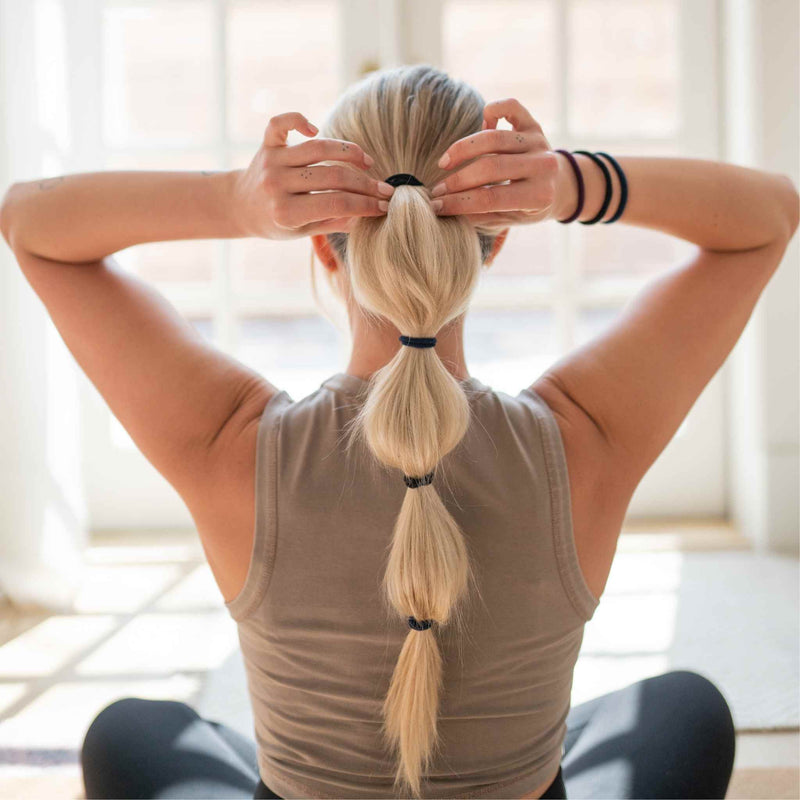 yoga pilates gym bulk hair accessories #color_black