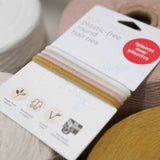 high quality wholesale hair ties - organic cotton sustainable accessories #color_golden-fibres