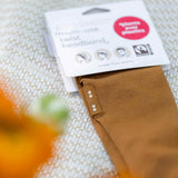b2b bulk organic headbands sustainable zero waste #color_cocoa-brown
