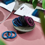 Product Image of KOOSHOO plastic-free round hair ties mini 12 pack dark hues #color_dark-hues