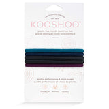 Front Image of KOOSHOO plastic-free round hair ties mondo 5 pack dark hues	#color_dark-hues