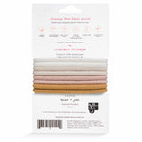 Back-package Image of KOOSHOO plastic-free round hair ties mondo 8 pack golden fibres	#color_golden-fibres